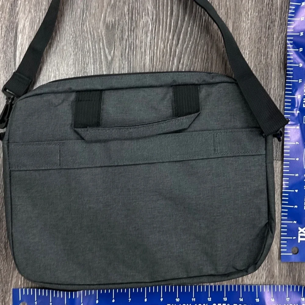 Lenovo Laptop Bag Messenger‎ Shoulder Bag Briefcase Work Travel Gray 15 inch